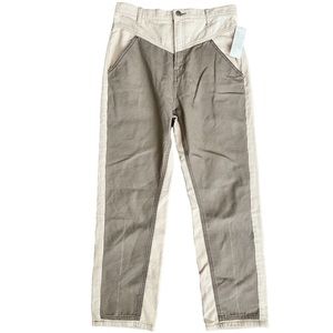 NWT BDG UO CORDUROY & CANVAS PANTS  28